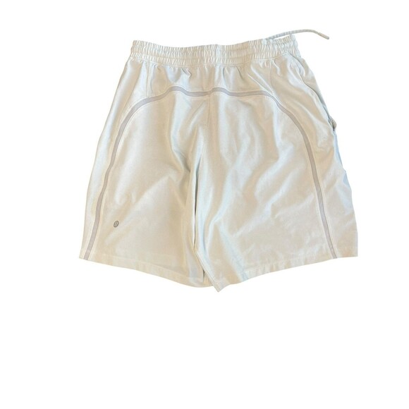 Lululemon Pace‎ Breaker Athletic Short 7” Lined delicate Mint Green Men’s Shorts - Picture 3 of 13
